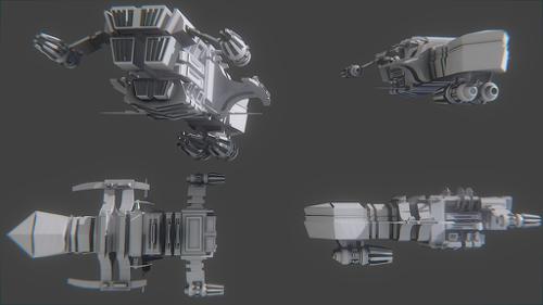 Starship battlecruiser preview image
